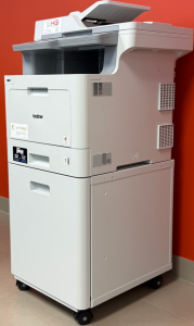 Brother CB-1010 compatible cabinet with locator pins – fits HL-L9310CDW, MFC-L9570CDW – Quick Quality Cabinets